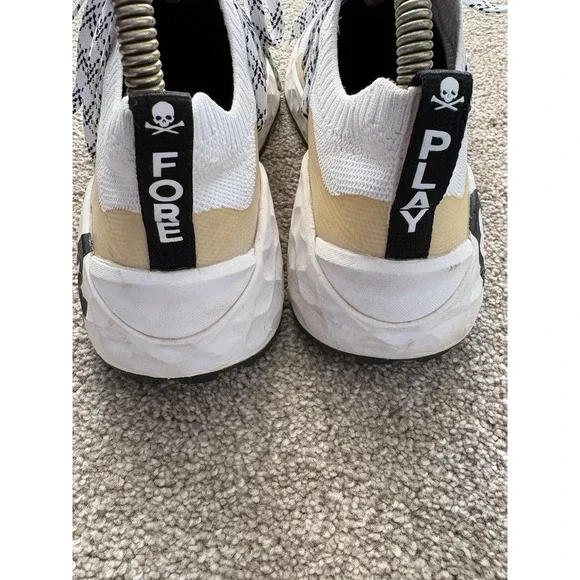 G/FORE MG4.1 HYBRID Spike Less Men's Snow White Mesh SLIP ON GOLF SHOES 8.5 - Picture 4 of 11